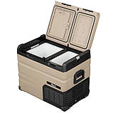 Компресорний автохолодильник Alpicool TA45 (LG Compressor). Двокамерний. До -20℃. Живлення - 12, 24, 220 вольт, Li-Ion батарея, фото 2