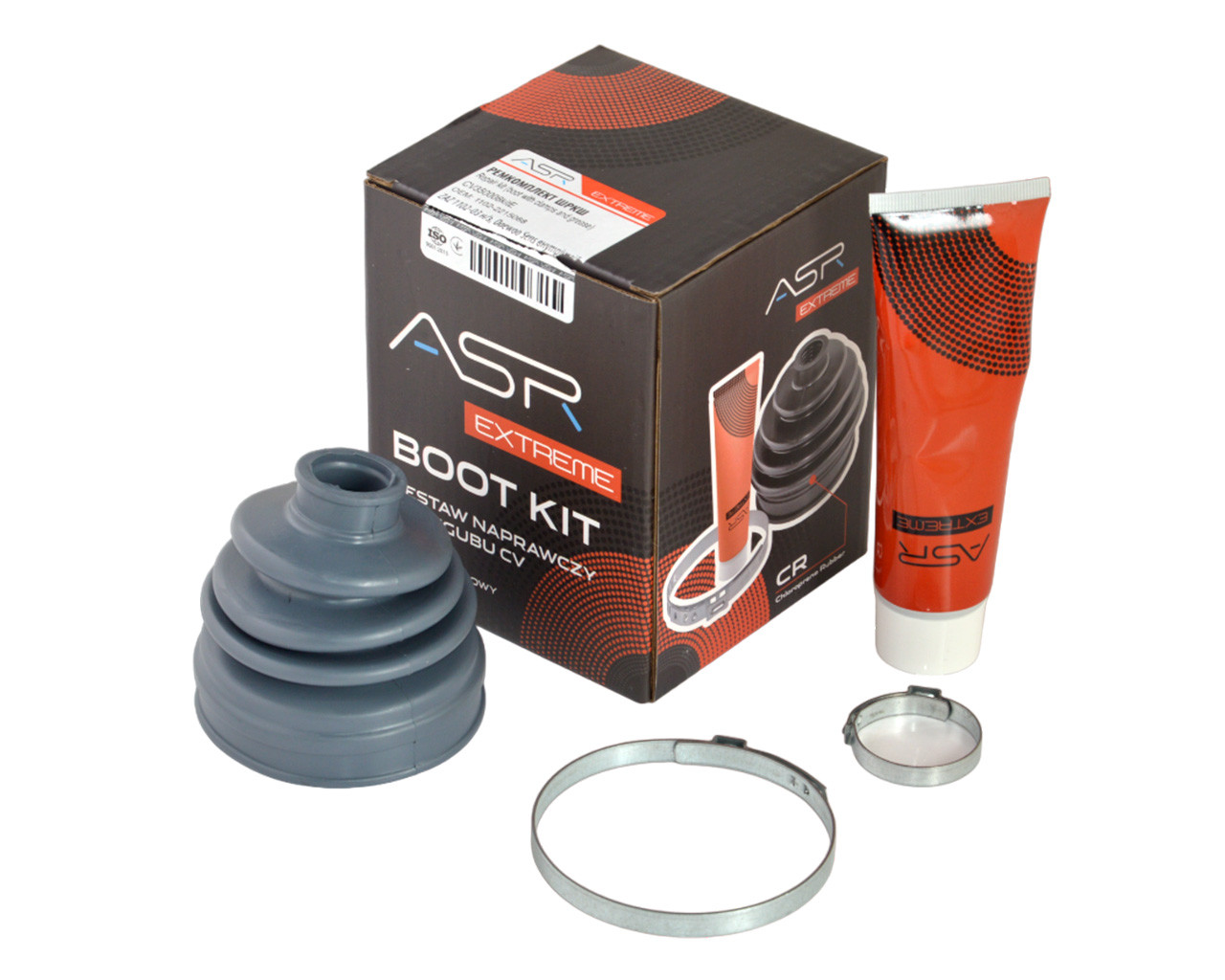 Ремкомплект внутрішнього ШРУСу нового зразка Sens (пильник з хомутами та мастилом) під тришип (CV350008kitE) (ASR EXTREME), фото 1