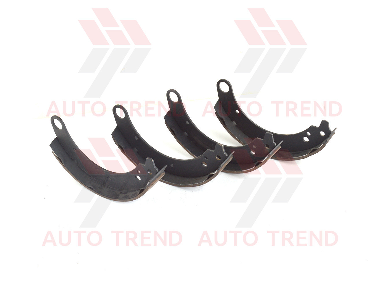 Колодка гальмівна Волга 2401, 2410 передня/задня 31029, 3110, 31105 зад. барабанна з довгою накладкою (ХОТ 24-10 З), фото 1