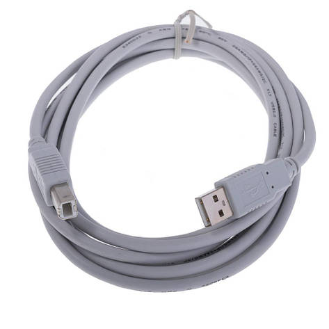 Кабель USBA-plug - USBB-plug длина 3м (BQC-USB2AB/3), фото 1