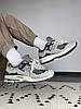 Чоловічі жіночі кросівки New Balance 2002R Protection Pack Rain Cloud grey сірі Нью Баланс весна осінь рвані замша, фото 4