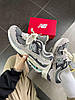 Чоловічі жіночі кросівки New Balance 2002R Protection Pack Rain Cloud grey сірі Нью Баланс весна осінь рвані замша, фото 6