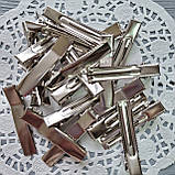 Металева основа під шпильку качечка з лапками. 5 см, фото 2