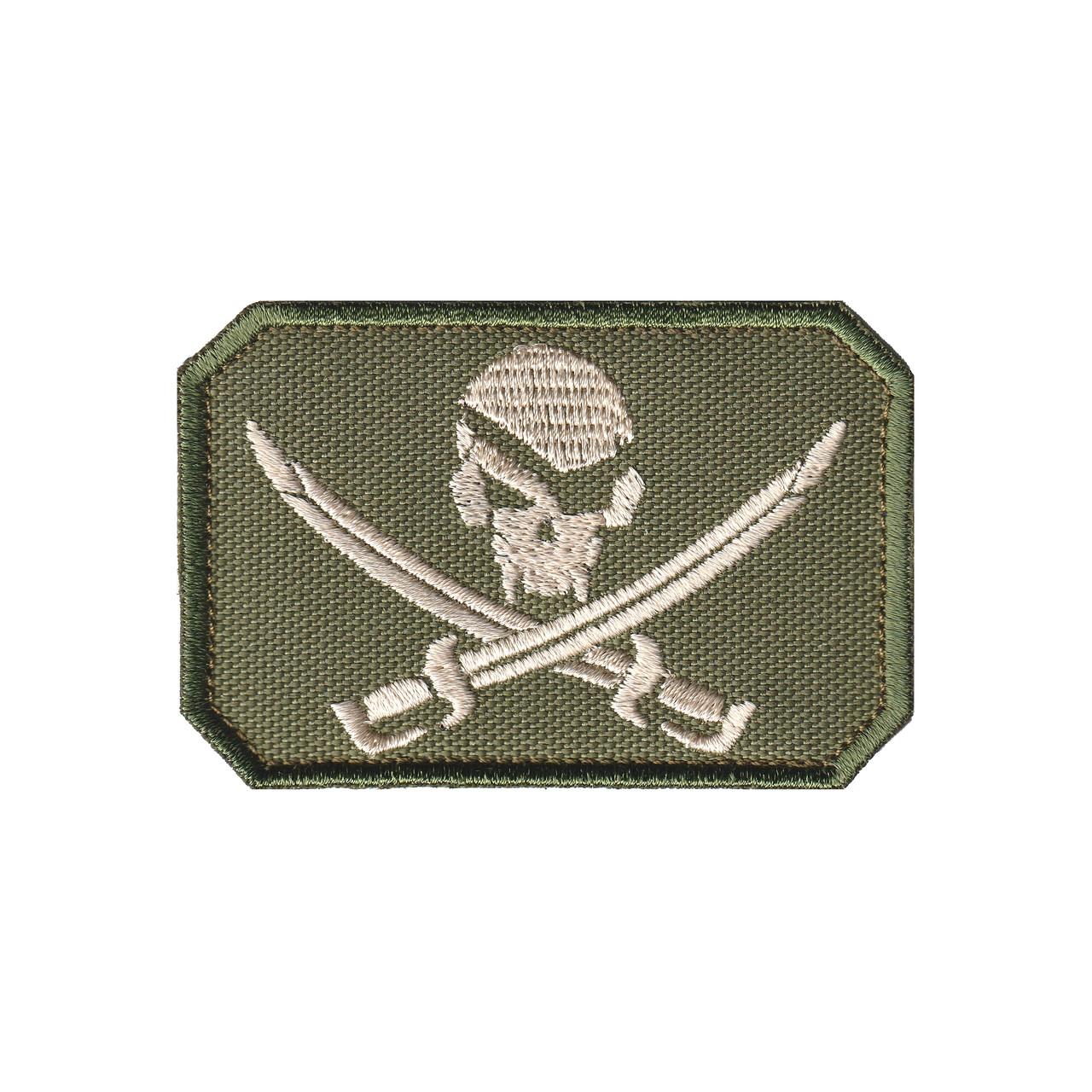 Вишитий патч шеврон "Pirate skull/Піратський череп" на липучці