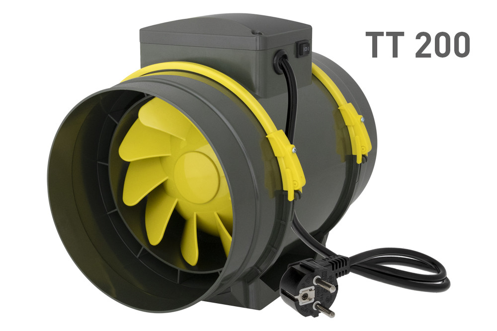 Вентилятор канальний PROFAN TT EXTRACTOR FAN 2 швидкості 200 мм