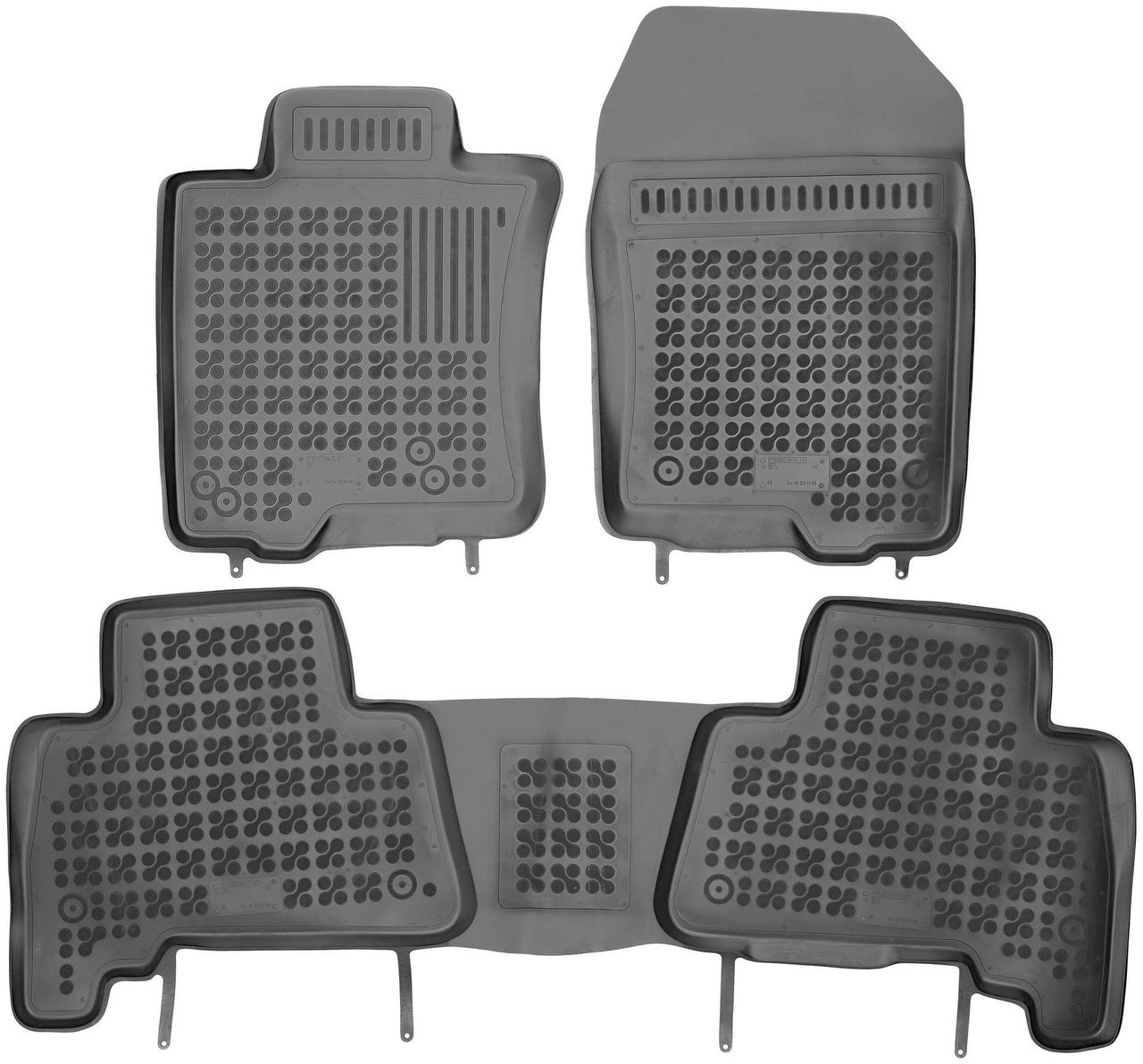 Коврики салону гумові TOYOTA Land Cruiser J150IV 2010 Rezaw-plast   (RP 201416), фото 1