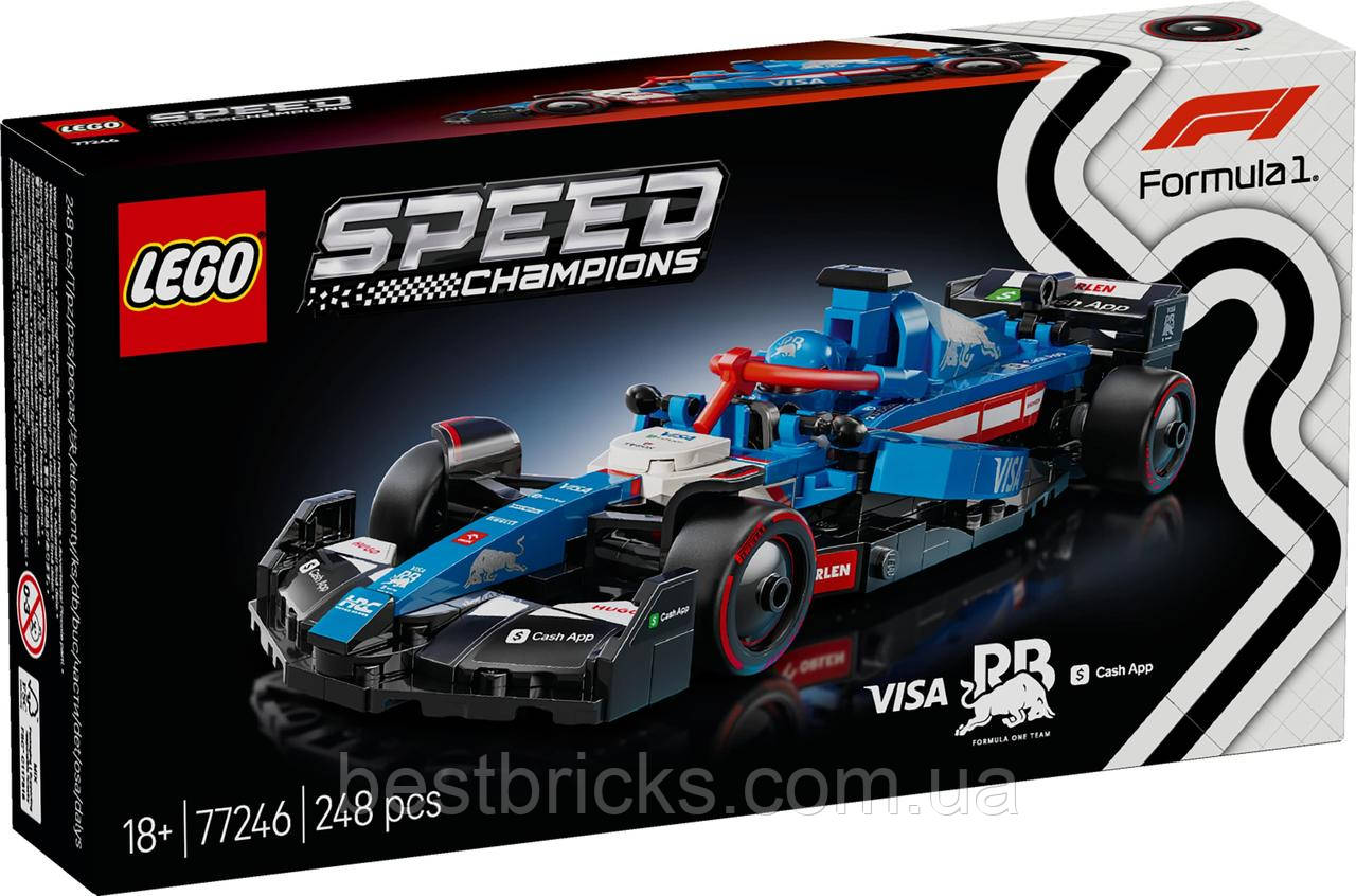 Конструктор Lego Speed Champions Автомобіль для перегонів F1 Visa Cash RB VCARB 01 77246, фото 1