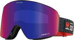 Гірськолижна маска Dragon Alliance PXV IR Obsidian 2 лінзи Lumalens Solace / Lumalens Violet