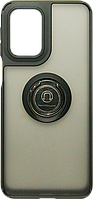 Накладка Motorola G55 black Mate Ring