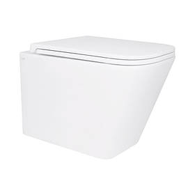 Унітаз підвісний Qtap Tern безобідковий з сідінням Soft-close QT1733052ERW