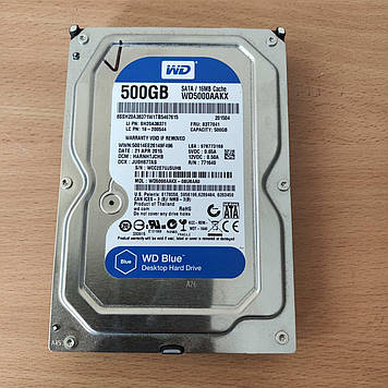 Жорсткий диск HDD вінчестер 500 ГБ SATA 3.5 16MB опт
