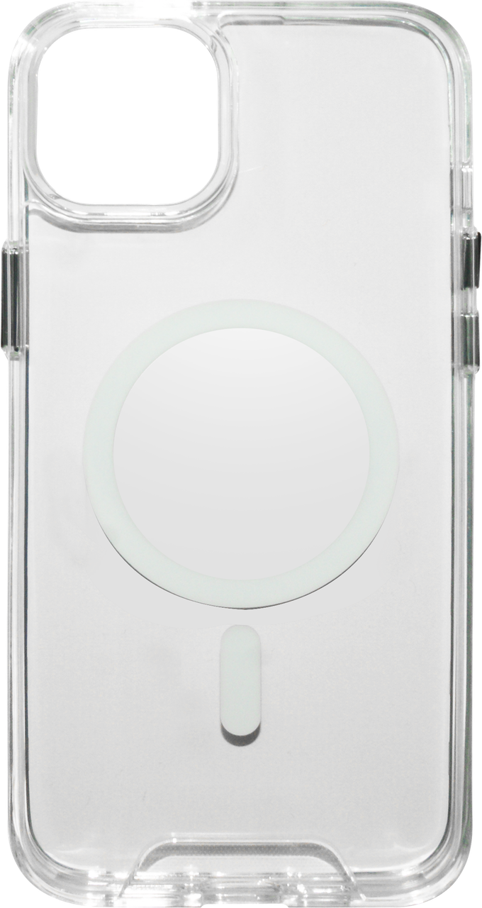 Накладка iPhone 15 Plus clear Space Case TPU MagSafe