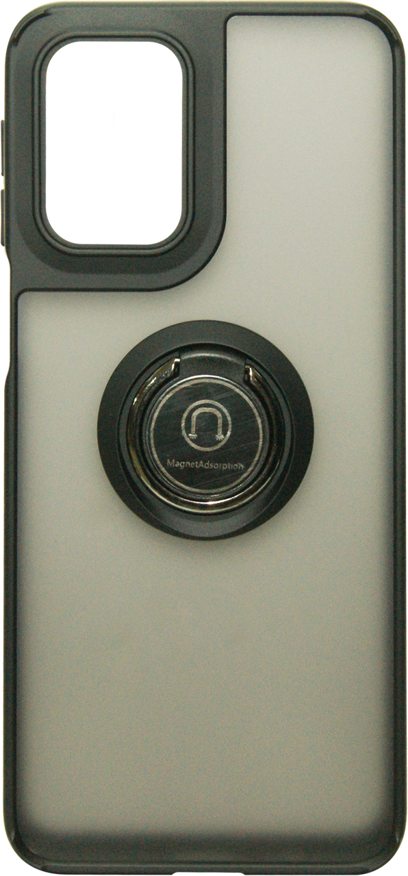 Накладка Motorola G55 black Mate Ring