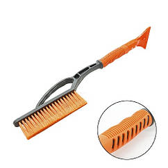 Щітка - скребок автомобільна для снігу і льоду з ручкою 54 см