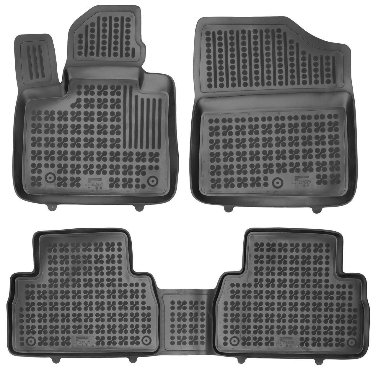 Коврики салону гумові Hyundai SANTA FE IV 2020 - Rezaw-Plast (RP 201625), фото 1