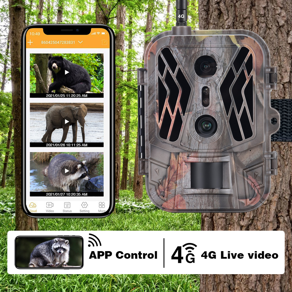 Фотоловушка Suntek HC 950 PRO LI, фотопаска із акумулятором, онлайн 4ж, 4g