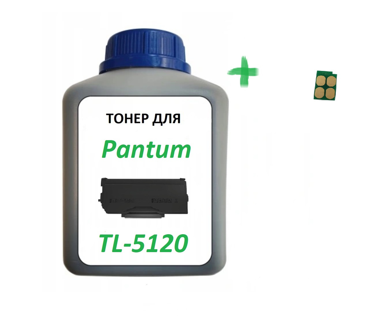 Вічний чіп + тонер для заправки Pantum BM5100ADW
