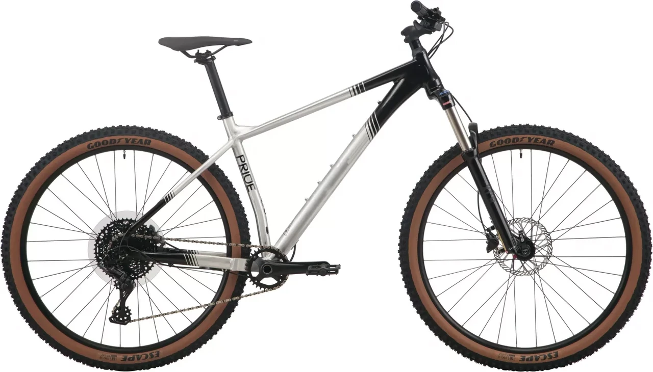 Велосипед 29" Pride REVENGE 9.1  2025 сіро-чорний