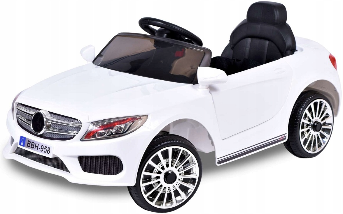 Дитячий електромобіль KABRIO GT білий (Польща)