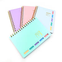 Зошит на спіралі "Idea" клітина, A5 P100 70G 1шт/єтік