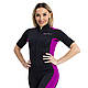 Гідрокостюм Marlin Costa Shorty Lady 2 мм Black/Violet, фото 10