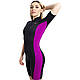 Гідрокостюм Marlin Costa Shorty Lady 2 мм Black/Violet, фото 11
