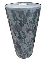 Рулон Спанбонд для маскувальних сіток "Мультикам сірий темний" тканина маскувальна 250м