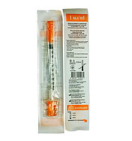 Інсуліновий Шприц ALEXPHARM U-100 1 мл, голка 30G (0,3 мм x 13 мм)