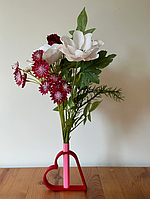 Ваза у формі серця восьмикутна 100 мм