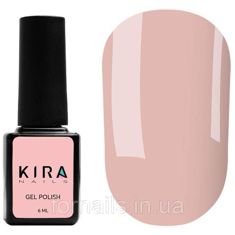 Гель-лак Kira Nails №014 (кремовий, емаль), 6 мл, фото 1