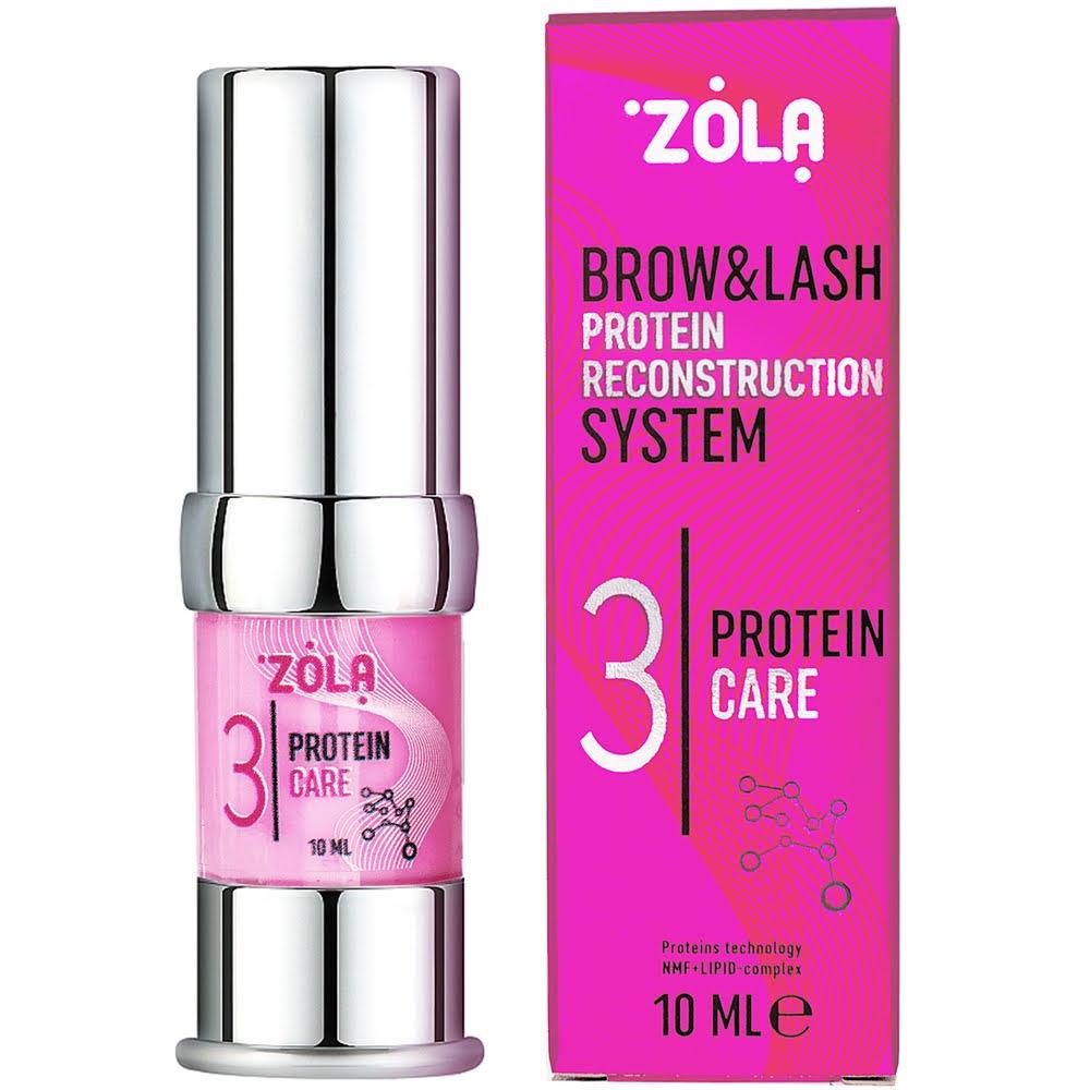 Склад №3 Zola Brow&Lash Protein Care - для ламінування брів та вій (10 мл.)