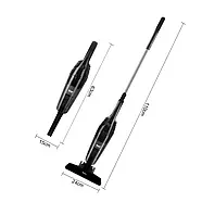 Вертикальний пилосос 2 в 1 з циклонним фільтром RAF R.8709B 600 Вт Чорний, фото 9