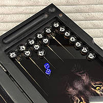 Нарди скляні подарункові 50х25см Скорпіон, фото 4