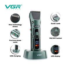 Набір для стрижки VGR V-696 Black, фото 3