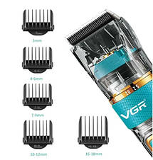 Набір для стрижки VGR V-695 Black, фото 4