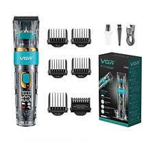 Набір для стрижки VGR V-695 Black, фото 5