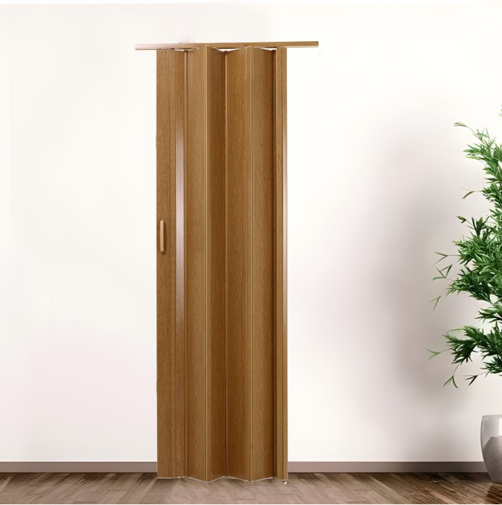 Двері гармошка глуха посилена, дуб 850*2030*12 мм Еліт. Двері міжкімнатні складні., фото 1