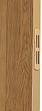 Двері гармошка глухі посилені, дуб 850*2030*12 мм. Двері міжкімнатні складні., фото 5