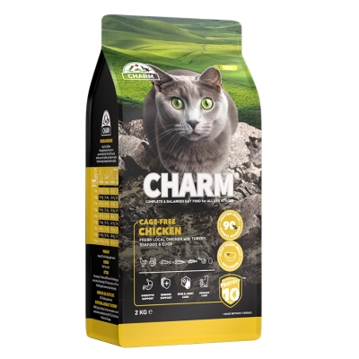 Сухий корм для котів Charm (Чарм) Cage-Free Chicken курка вільного вигулу 2 кг