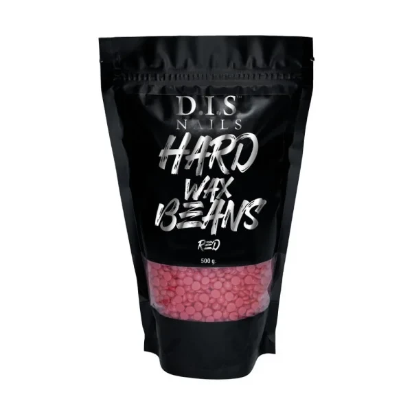 Віск для депіляції D.I.S Hard wax bins Red, 500 грам