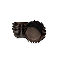 Форма для выпечки маффинов, капкейков, кексов, конфет бумажная коричневая 500шт/уп. 50x30 / Одноразовые формы для выпекания