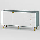 Комод LION Хьюге-5 Граніт сірий/Німфея альба (LION-041111), фото 2