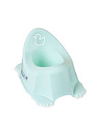 Горшок "Каченя" з протиковзною гумою (Салатовий) Tega Baby