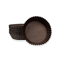 Формы для выпечки маффинов, капкейков, кексов бумажные коричневые 1000шт/уп. 70x22.5 / Пергаментные формы для выпекания