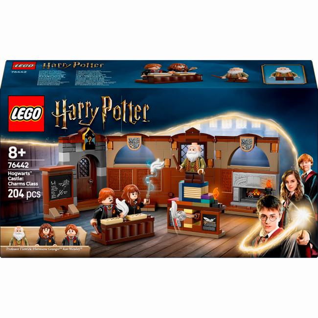Конструктор LEGO Harry Potter Замок Гоґвортс: урок чарів 76442 204 деталі 7 x 26 x 14 см, фото 1