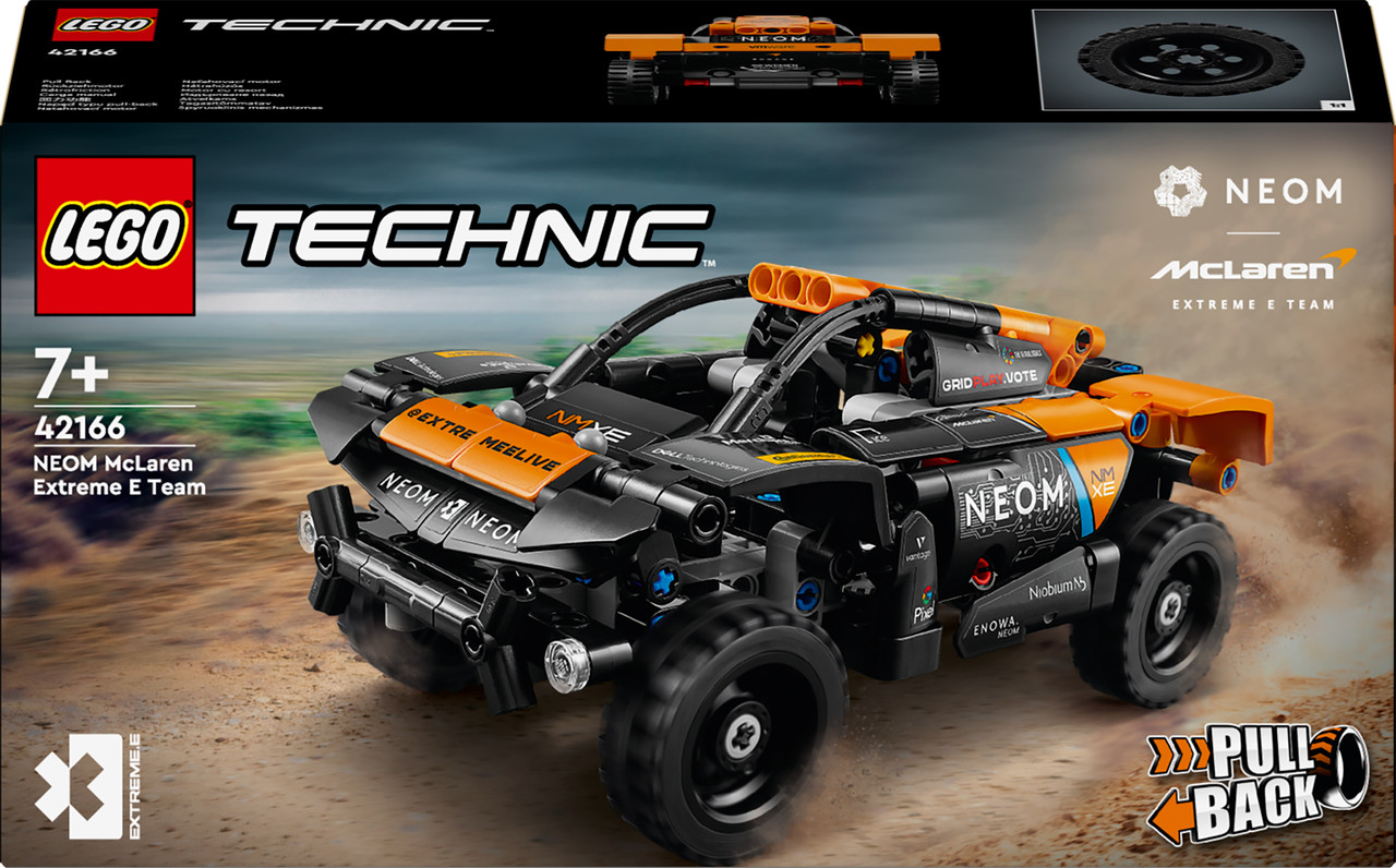 Конструктор LEGO Technic Автомобіль для перегонів NEOM McLaren Extreme E 42166 252 деталі 7*26*14 см, фото 1