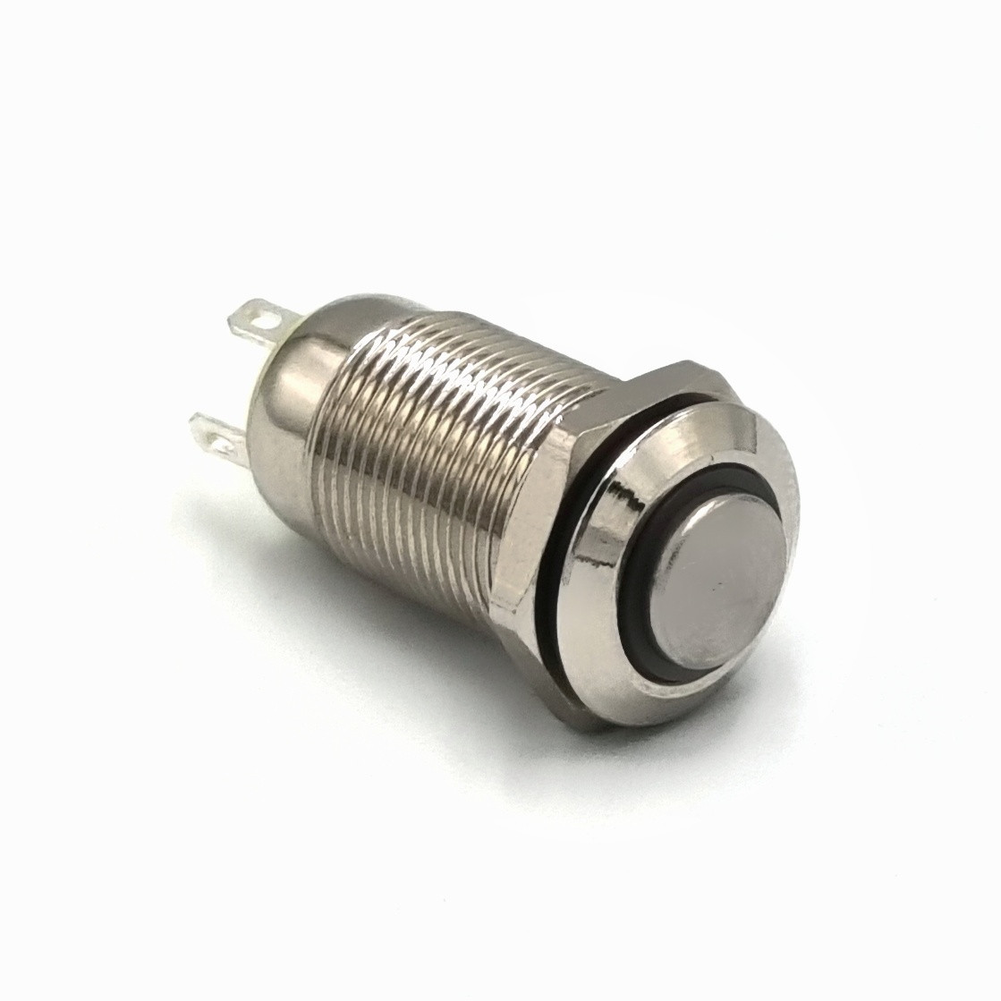 Кнопка металева КНМ-UL-12-HJ-E 220V 1NO, блакитний TAKEL