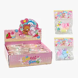 Гра антистрес С 68920 “Лапка”, сквіш, кульки, пухнаста