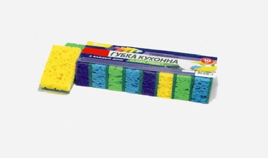 Губка кухонна PERFEKT CLASSIC, 10 шт., фото 1