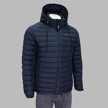 Куртка чоловіча ZERO FROZEN (міжсезонна) ZF50572 Т.СИНЯ 100% поліестер. Утеплювач: тінсулейт 46(Р)